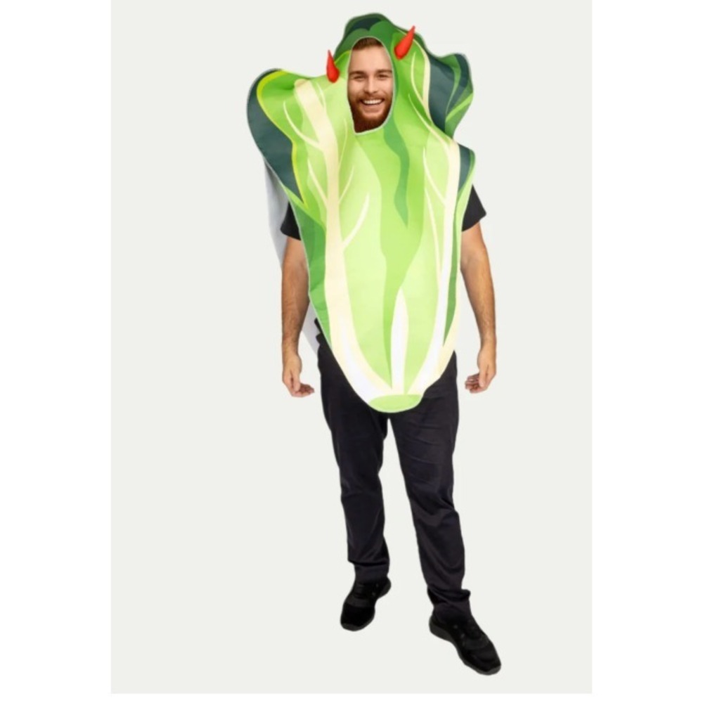 Hauntlook Devils Lettuce Bodysuit Funny Dress Up Halloween Costume Adult O/S NEW